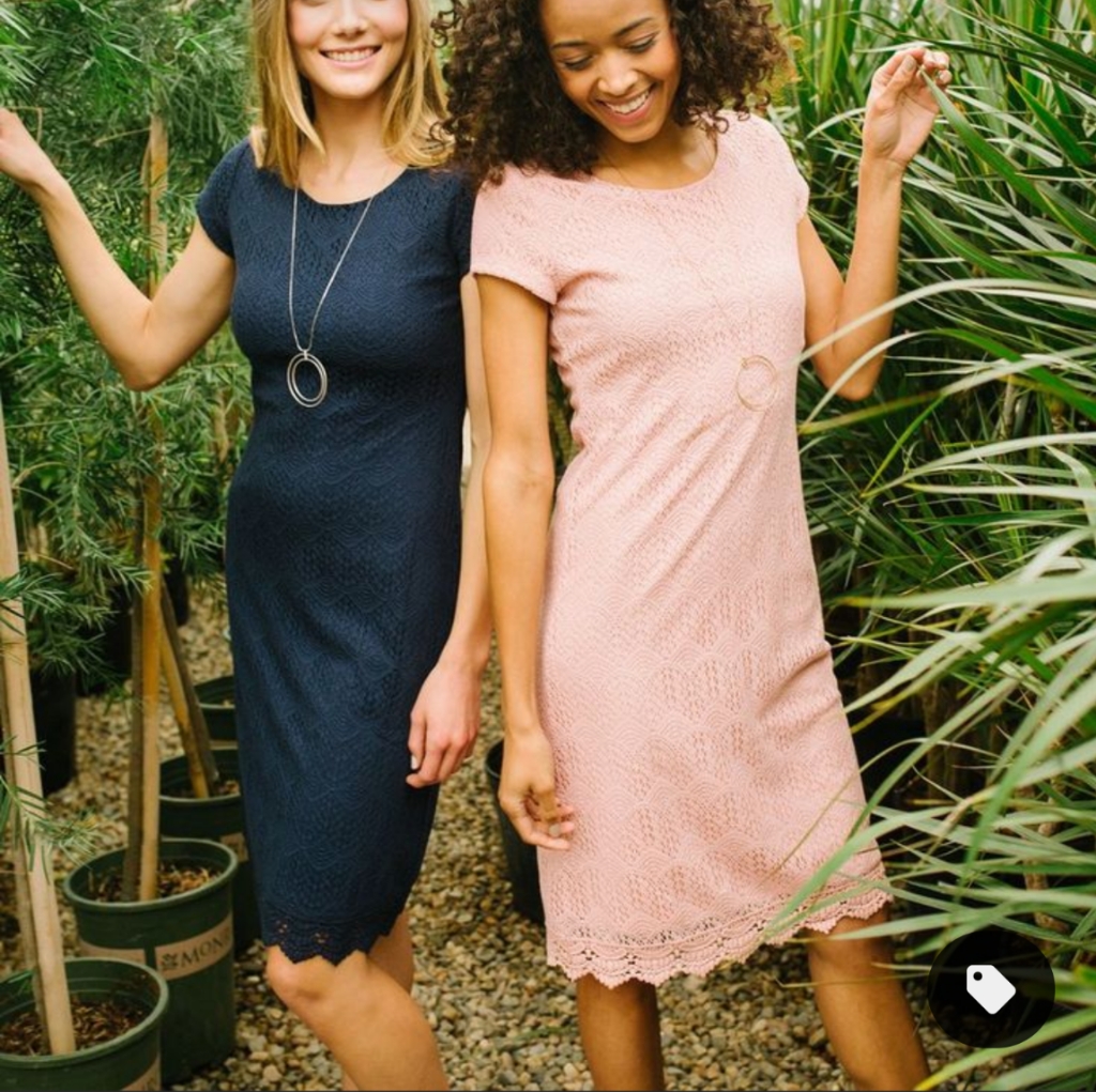 Downeast Peaceful Dress- Ivory